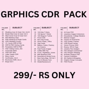Graphics CDR Pack