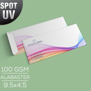 ALABASTER Envelopes - SPOT UV ( 9.5 x 4.5 )